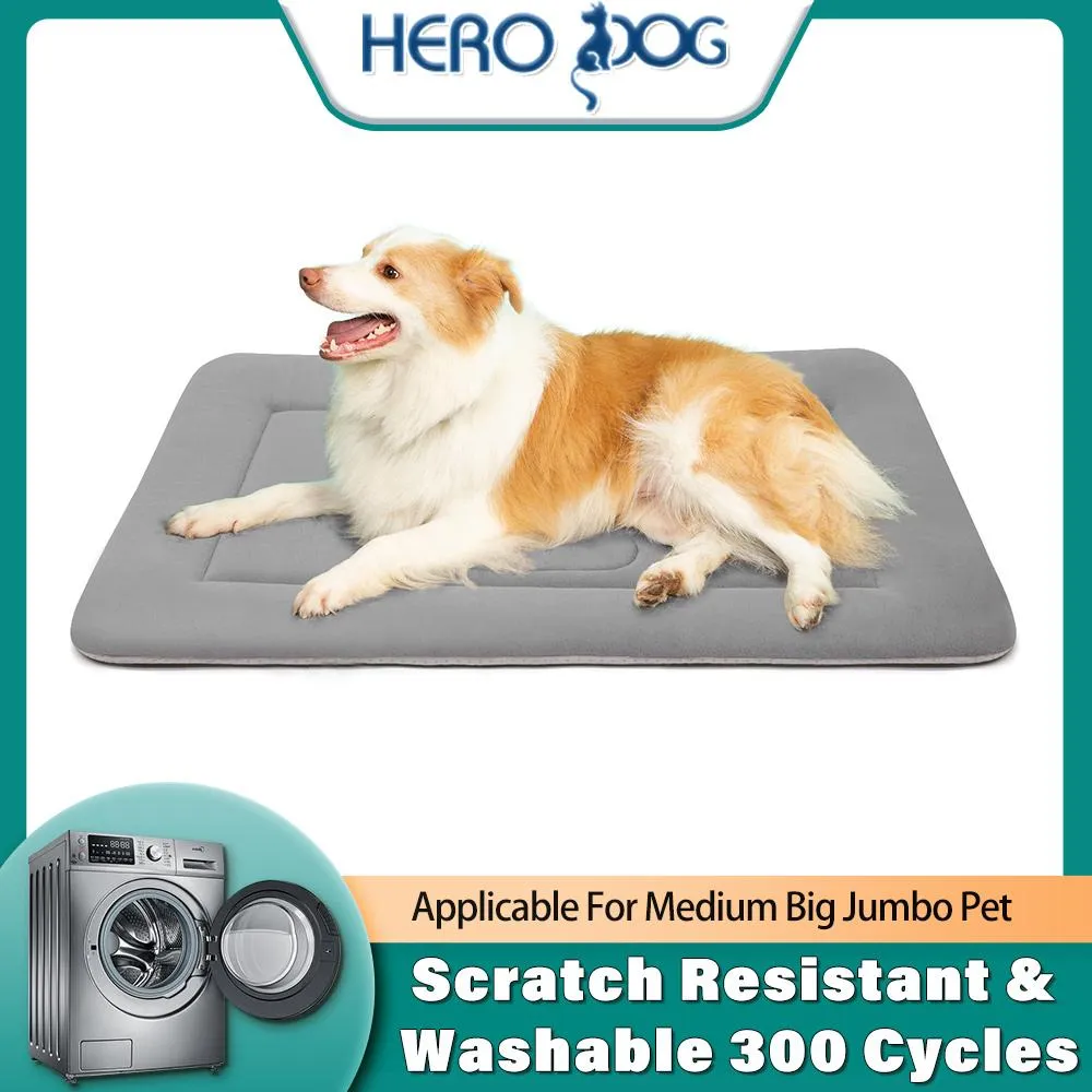 Pens Hero Dog Washable Pet Mattress Cozy Cat Bed Puppy Sleeping Mat Soft Non Slip Dog Cushion