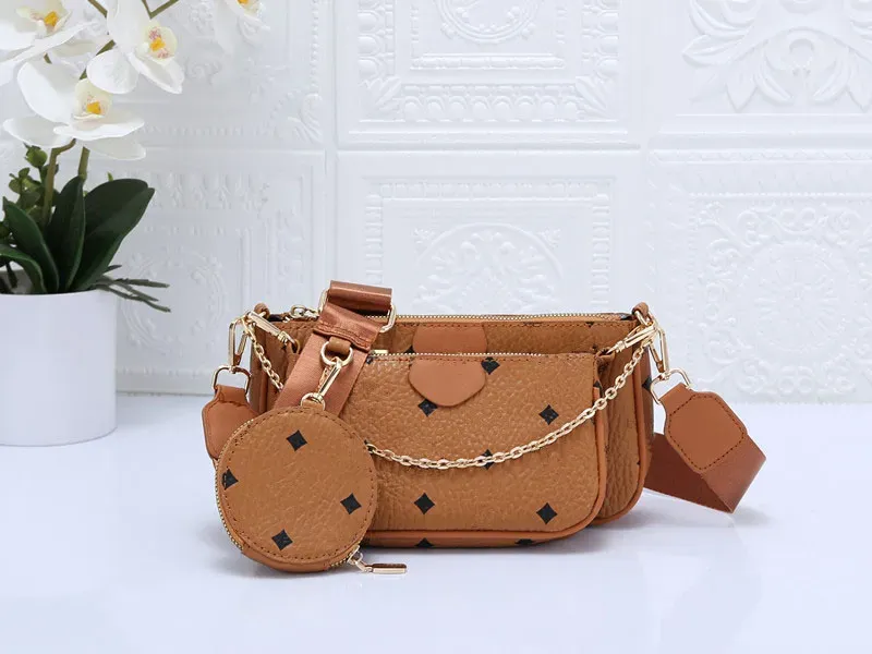 2023 Multi Pochette Accessoires Umhängetasche Luxus-Brieftasche Mini-Geldbörsen Umhängetasche Designer-Tasche Damenhandtasche Umhängetaschen Designer-Damen-Luxushandtaschen dhgate