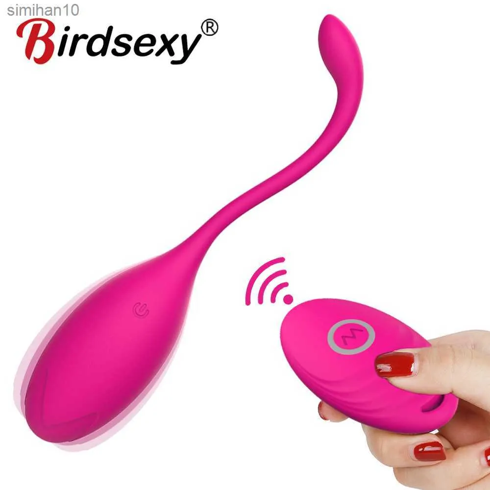 Sex Vibrator Kegel Balls Vaginal Ejercicio apretado Vibrating Eggs Vibrador remoto inalámbrico Ben Wa Balls Juguetes sexuales para adultos para mujeres L230518