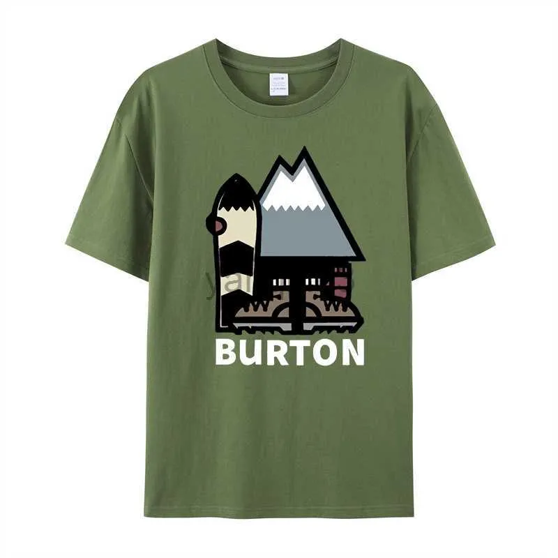 Herren-T-Shirts Burton Snowboards Neue T-Shirt-Größe S 5xl J230602