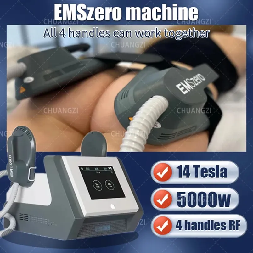 NEW 2023 HOT EMS-culpt Machine Latest RF DLS-EMSLIM Neo Body Sculpting Machine Electromagnetic Muscle Stimulate Slimming 14 Tesla Reduce Fat Sculpt