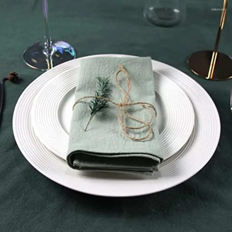 테이블 냅킨 5 조각 파티 홀리데이 장식을위한 피부 친화적