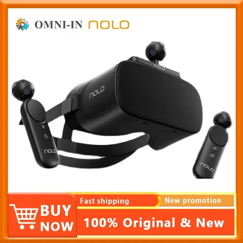 Nolo X1 4K Vr All-in-one Wireless Somatosensory Game Console Mobile Computer Game Steamvr Virtual Reality Set Ar Home Smart