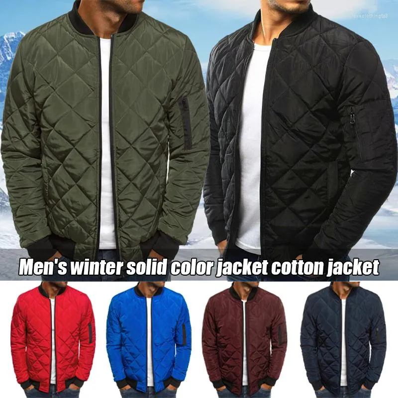 Men's quilted winter clearance jacket