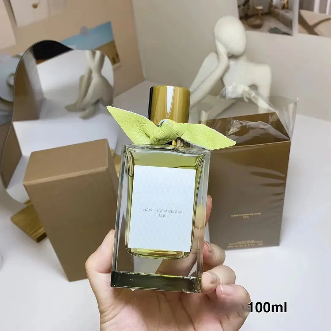 Парфюм боярышник цветут 100 мл женского аромата 3,3 унции eau de parfum laffer lasting edp edp леди Кельн Лондон Англия Свежие нейтральные ароматы спрей Высокое качество