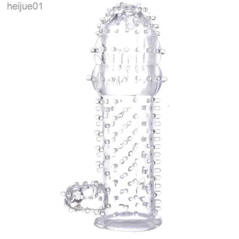 Brinquedos Sexy Massageador Vibrador Penis Anel Engrossado Produtos Adultos Divertido Masturbador Sexo Conjunto de Cristais Masculino Marido e Mulher Tocar Dente de Lobo L230518