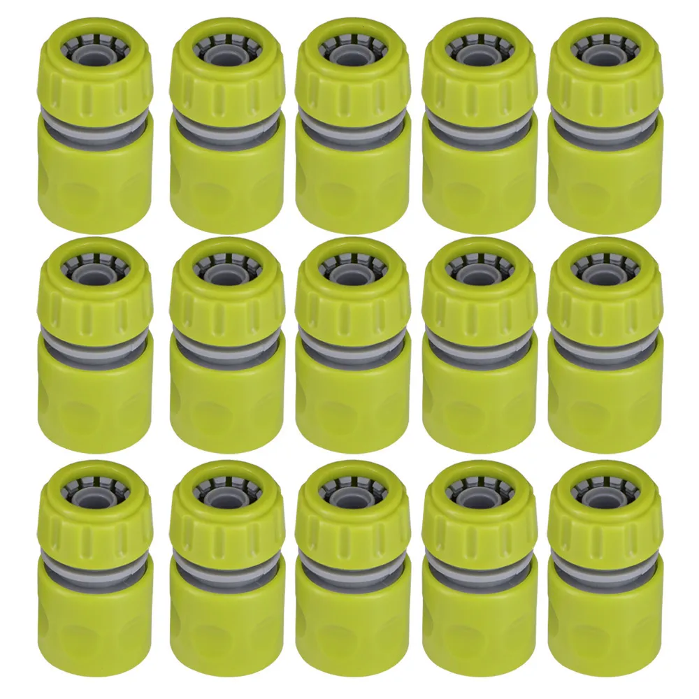 Équipements d'arrosage 10PCS 1/2 pouce 16mm connecteurs jardinage robinet tuyau d'eau connexion rapide adaptateur tuyau étendre réparation raccord arrosage serre 230601