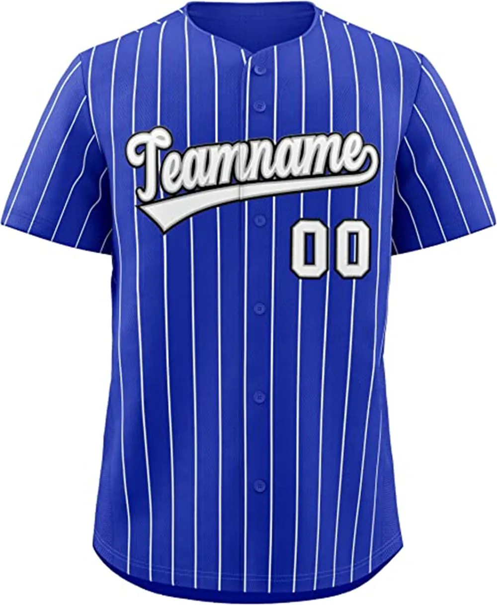 Maillot de baseball personnalisé cousu n'importe quel nom n'importe quel numéro maillots de broderie à la main hommes femmes jeunesse surdimensionné mixte expédié toute l'équipe bleu 0206025