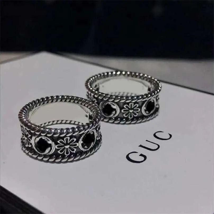 50% rabatt på designer smycken armband halsbandsring ring med blommor vridningslinjer