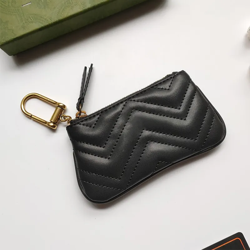 Designer on sale keychain wallet