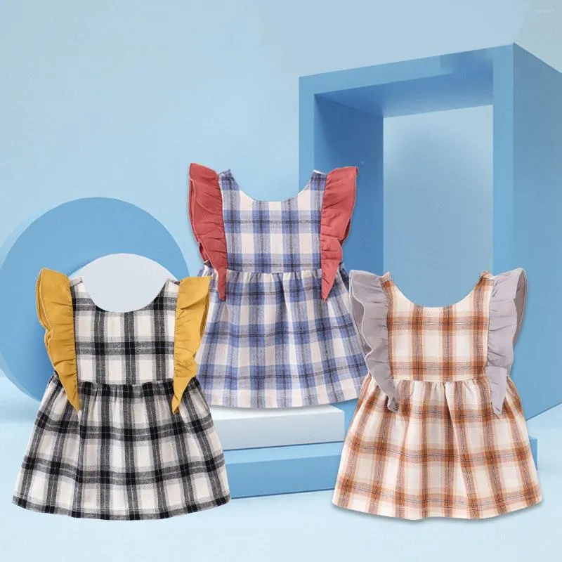 Vestidos para meninas Vestido de princesa de verão Vestido de bebê Comer Antissujo Infantil Babador fino