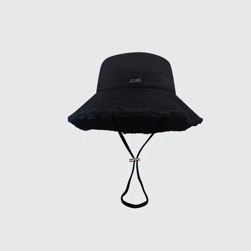 Nieuwe vrouwen designer bucket hat voor dames luxe mode cap meisjes zomer brede rand strand casual hoeden geborduurde hoofddeksels outdoor vissen jurk mutsen heren