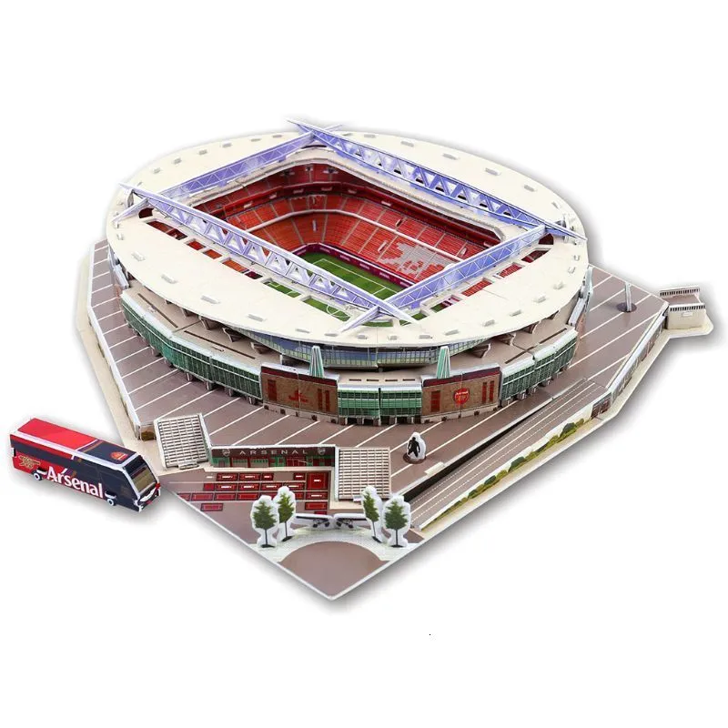 Puzzles 3D DIY Puzzle 3D World Football Stadium Football Stadium Assembly  Building 230601 Du 12,59 €