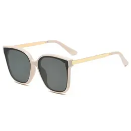 Fashionable Sunglasses for Women`s Ins Metal Trend Big Brand Couples Sunshade Sunglasses UV Protection