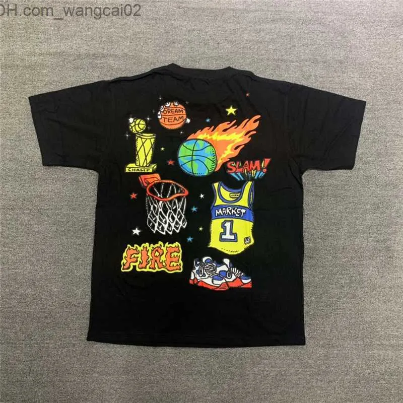DHgate.com:Mens T-Shirts Basketball 2024 Chinatown Market