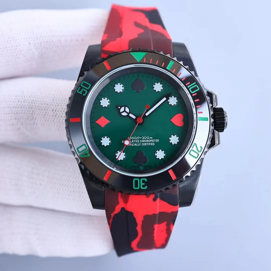 Nouvelle montre de luxe pour hommes suisse 3135 montre de créateur mécanique automatique 904L en acier inoxydable noir DLC boîtier saphir cristal super lumineux résistant à l'eau