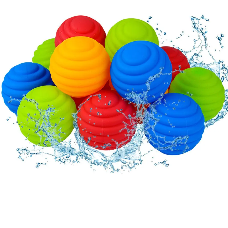 54 Balles à Eau Réutilisables – Bombes Éponge Colorées, Jeux Piscine & Plage – Cadeau Anniversaire Enfant – Water Splash Ball Pour Été