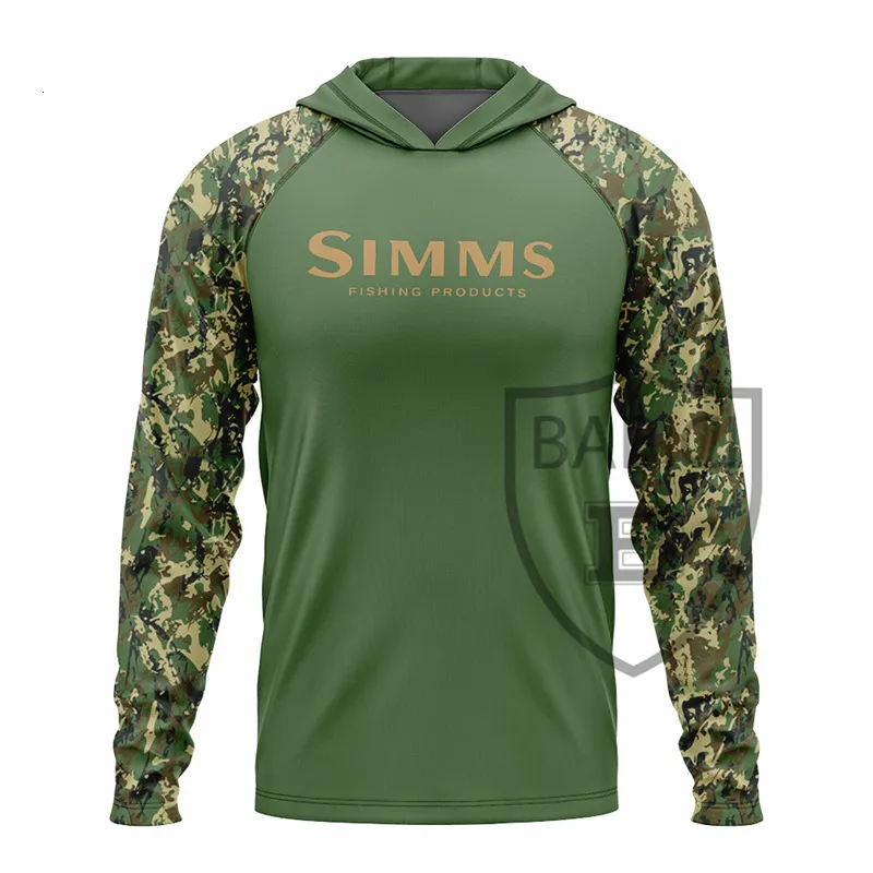 Simms hooded fishing shirt sale