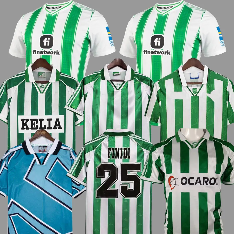 1976 1977 1993 1994 1995 1996 2023 koszulki piłkarskie 1997 1998 2002 2003 2004 Retro REAL 94 95 96 97 98 02 03 04 klasyczny vintage koszulka piłkarska ALFONSO BETIS JOAQUIN DENILSON