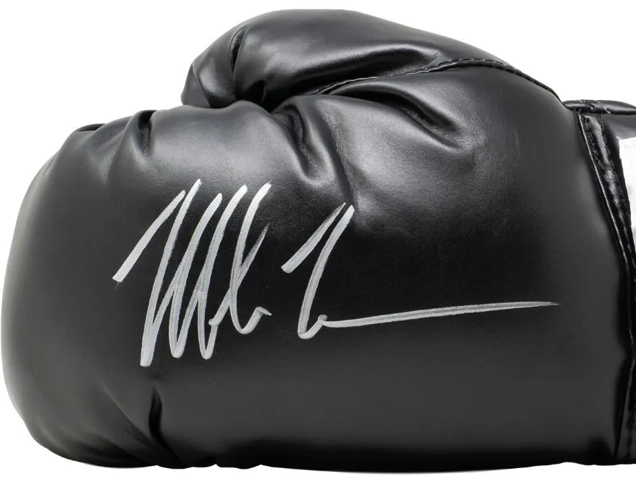 Tyson II handsignierter, signierter Autohandschuh zum Sammeln von Erinnerungsstücken