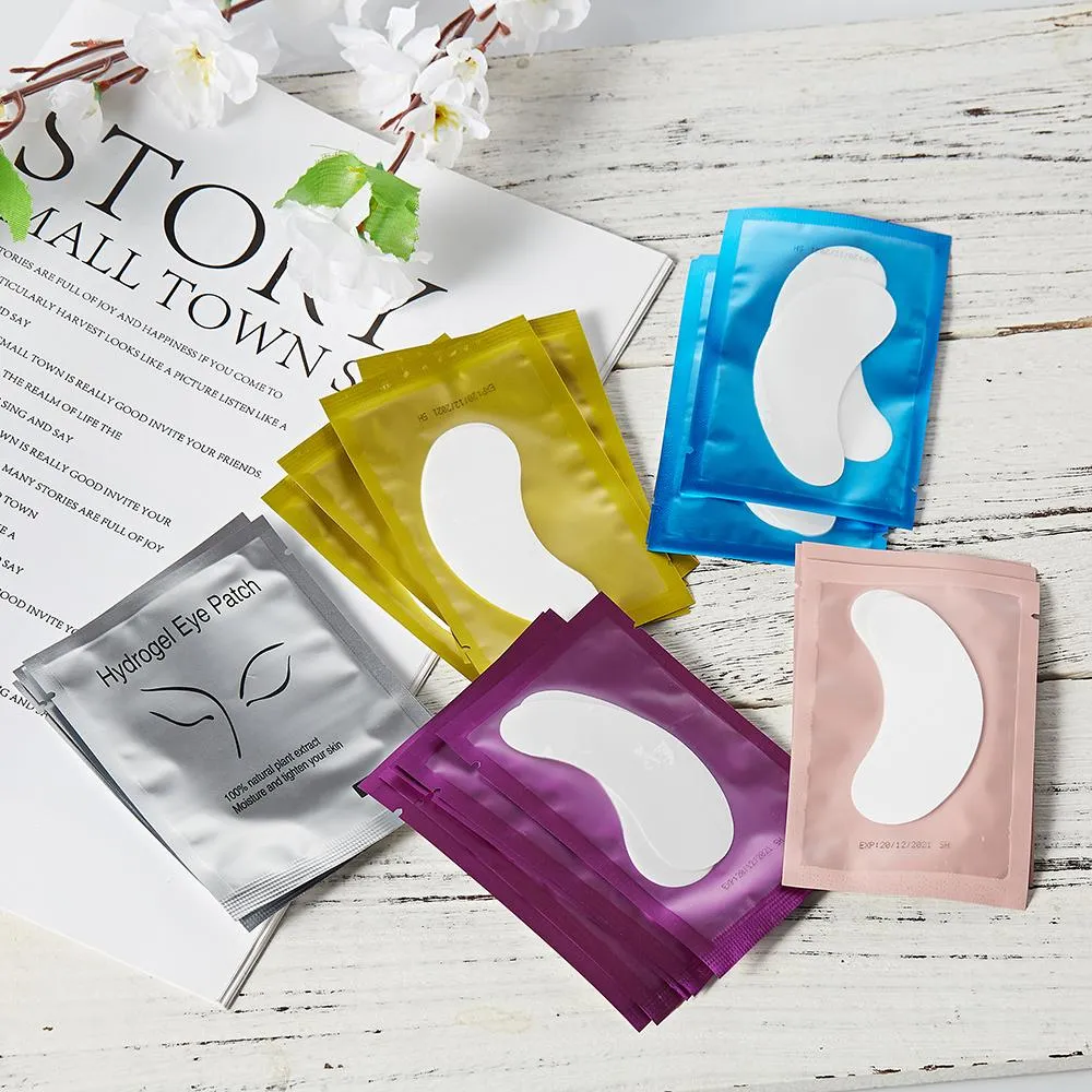 Strumenti Eye Under Eye Pads da 10 pezzi Extension Oylash Patches Natural Hydrogel Eylash Extension Forniture Gel Professional