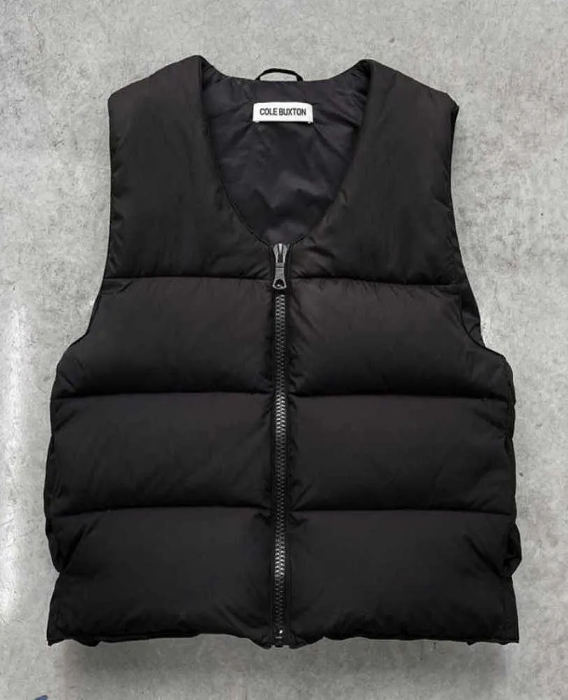 Parkas Erkek Kadınlar Kolsuz Palto Dış Giyim Yelpesi Küfürü Cole Buxton Ceket GG666DD