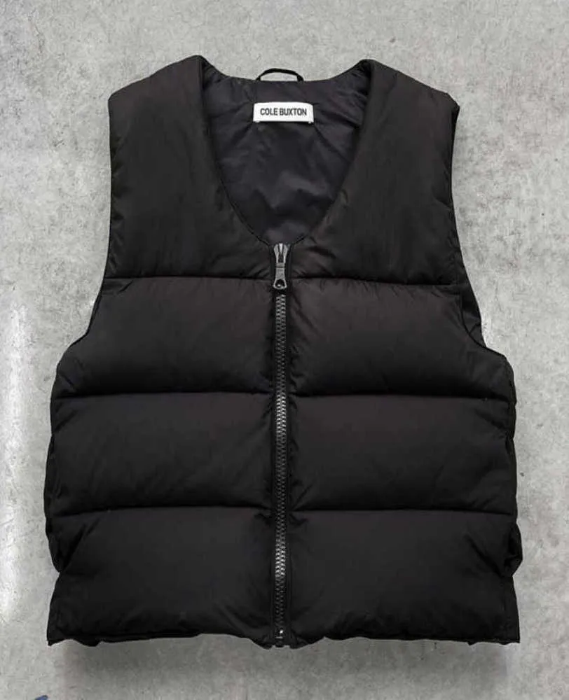 Down Parka Mannen Vrouwen Mouwloze Jassen Bovenkleding Vest PUFFER Cole Buxton JAS GG666DD