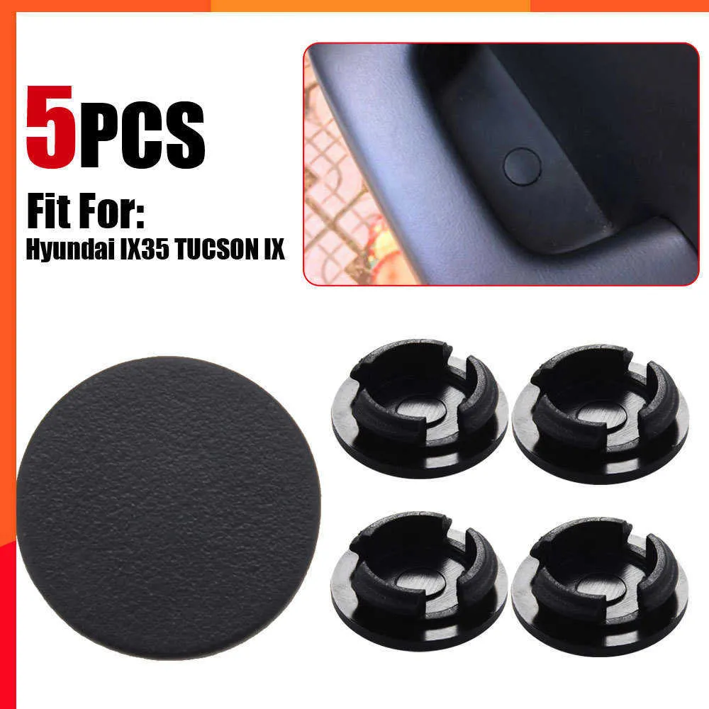 New 5PCS Cap Door Pull Handle Screw Cover Caps Auto Car Door Clip Cover Screw for Hyundai IX35 TUCSON IX 827343A000 82734-3A0009P