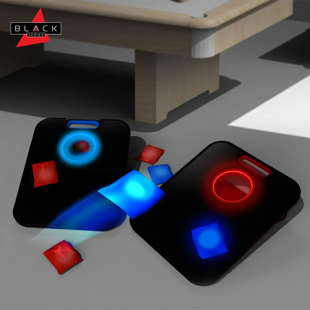 Light Up Bean Bag Toss Cornhole, Multijugador, Luces Nocturnas Ideales