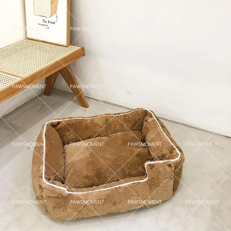 Penne Inverno Pet Dog Bed per cani di piccola taglia media grande divano letto casa barboncini nido dormire caldo stampa mat accessori per cani PB0062