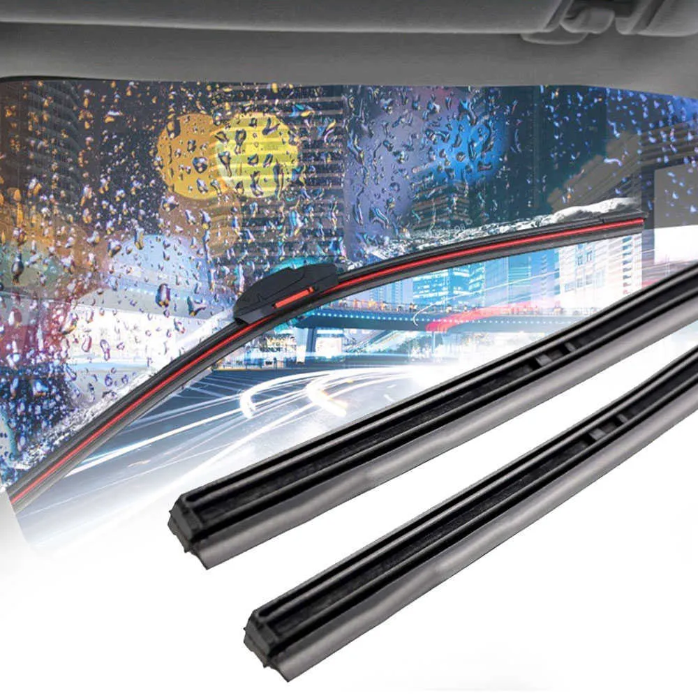Frameless Windscreen Rubber Strip Set 10mm Universal Auto Refill