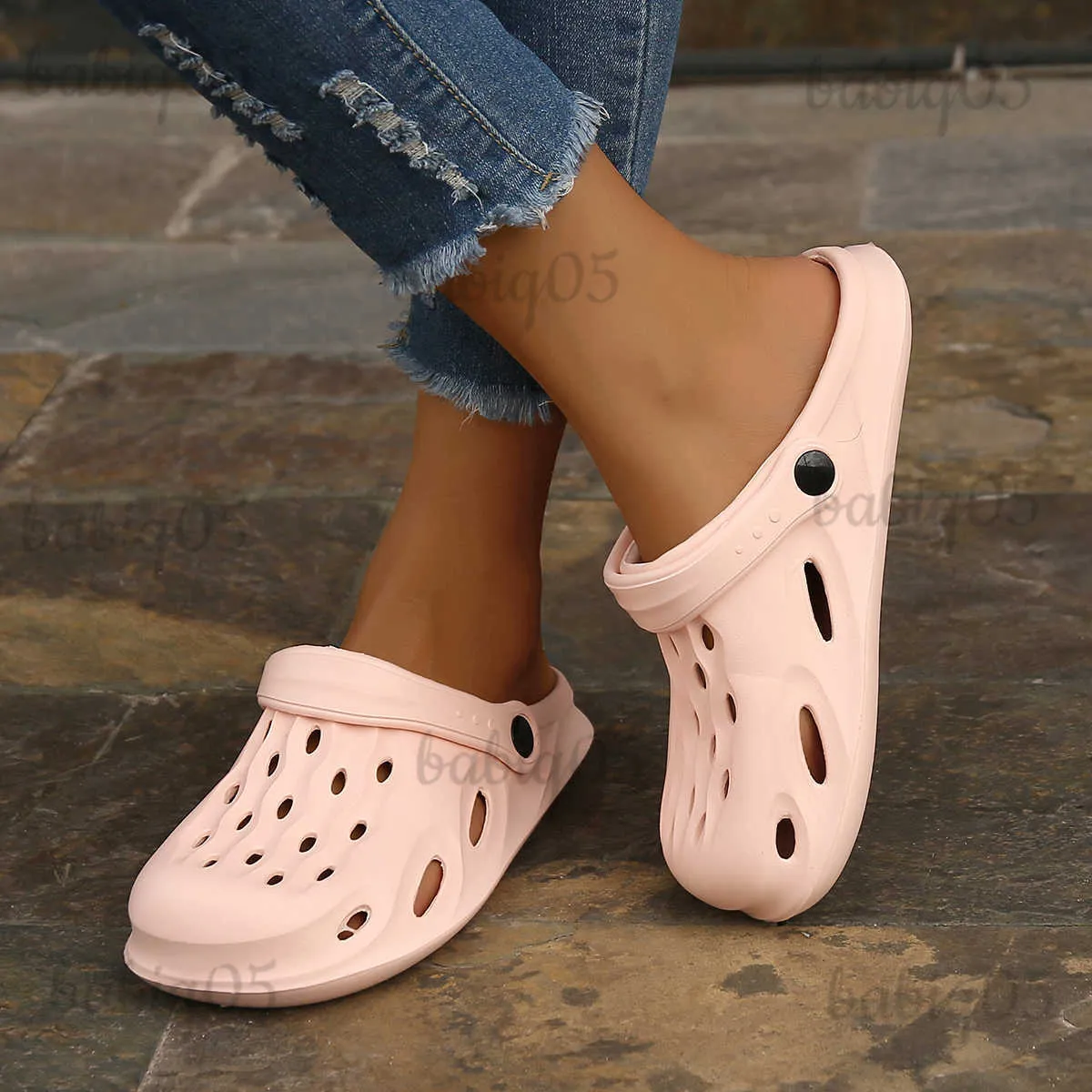 Slippers Flat Sandals for Women Pink Shoes Women's Summer Footwear Comfortable Bathroom Slippers Casual Eva House 2023 Bedroom Sabot Cute T230602