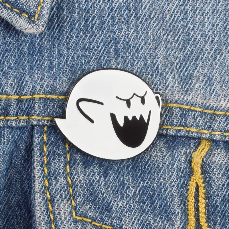 Creative drôle dessin animé épinglette émail broches jeu broches Denim sac boucle bouton Badge bijoux cadeau pour les amis