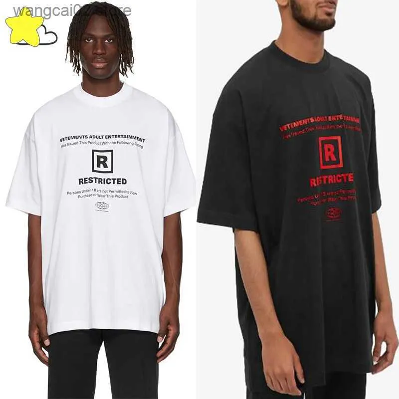 T shirt hotsell vetements uomo