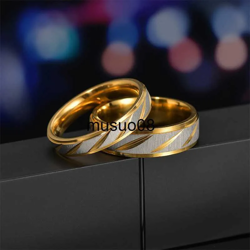 2022 New Stainless Steel Y2K Jewelry U Letter Crystal Paved Gold Colour  Rings For Women Chunky Metal Hiphop Party Jewelry