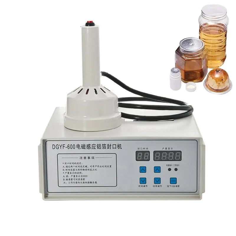 Machine Handheld Electromagnetic Induction Sealer Round Plastic Bottle Cap Sealing Hine Aluminum Foil Capper Cap Packing Hine