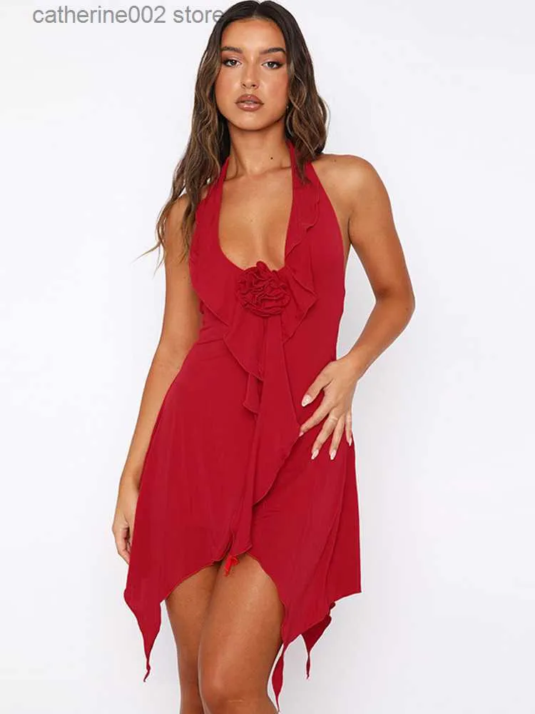 Red Halter Backless Mini Dress Women Summer Party Night Club Tight Slip  Dress from Dhgate Urban Sexy Dresses - price 9.4