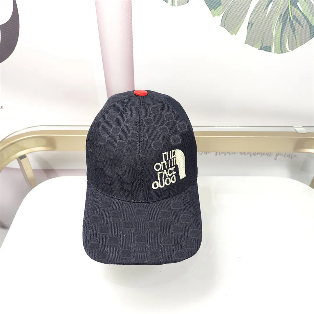 Nowy projektant mody Baseball Cap luksusowy marka luksusowa marka kapelusz damski casquette ball czapki list haft letnie na zewnątrz sport plażowy ochrona przeciwsłoneczna czarne czapki ciężarówki