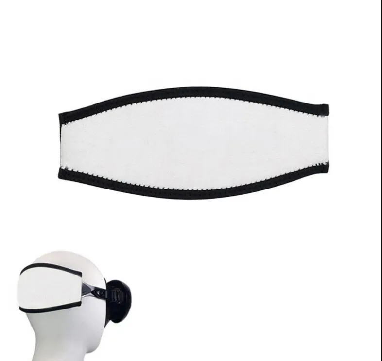 Party Favor Sublimation DIY White Blank Neoprene Diving Snorkeling Anti-rip headband