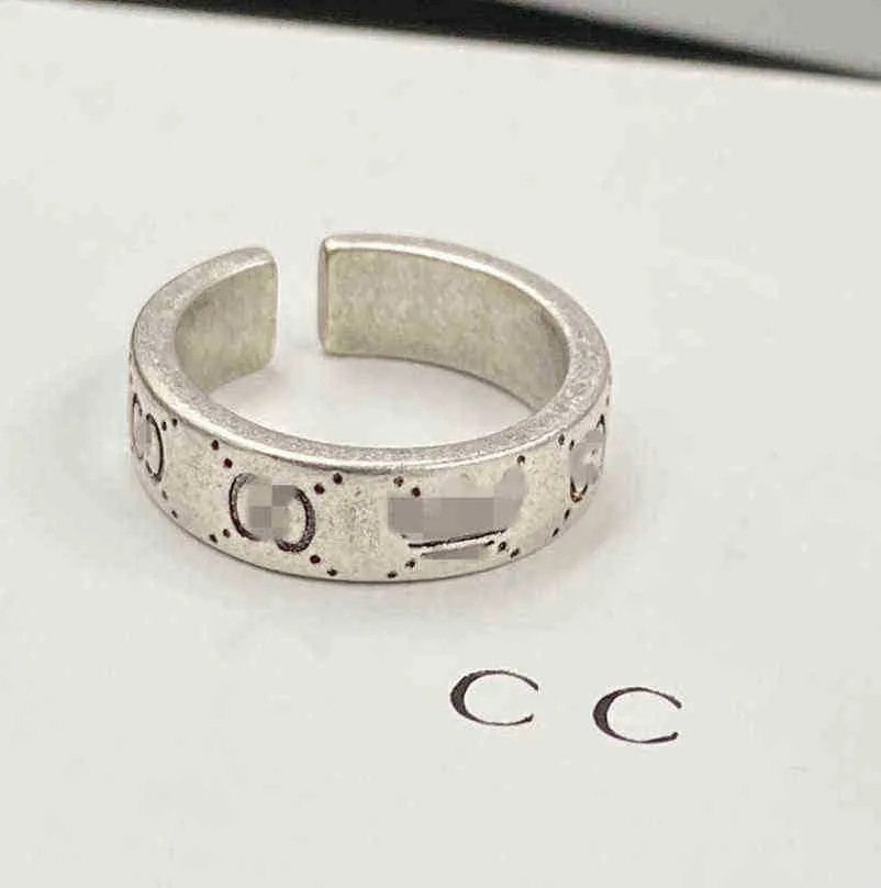 designer sieraden armband ketting hoogwaardige accessoires merk klassieke gegraveerde open ring gebruikt voor mannen vrouwen