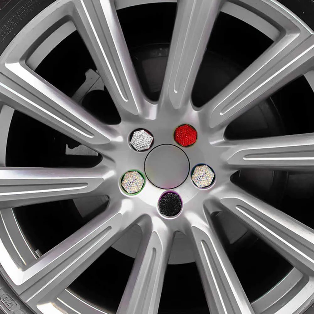 Cache-écrous De Roue Pour Peugeot 108, 208, 308, 3008 - Hexagonaux, 17 Mm, Avec Outil De Retrait - Protection Anti-poussière Et Décoration