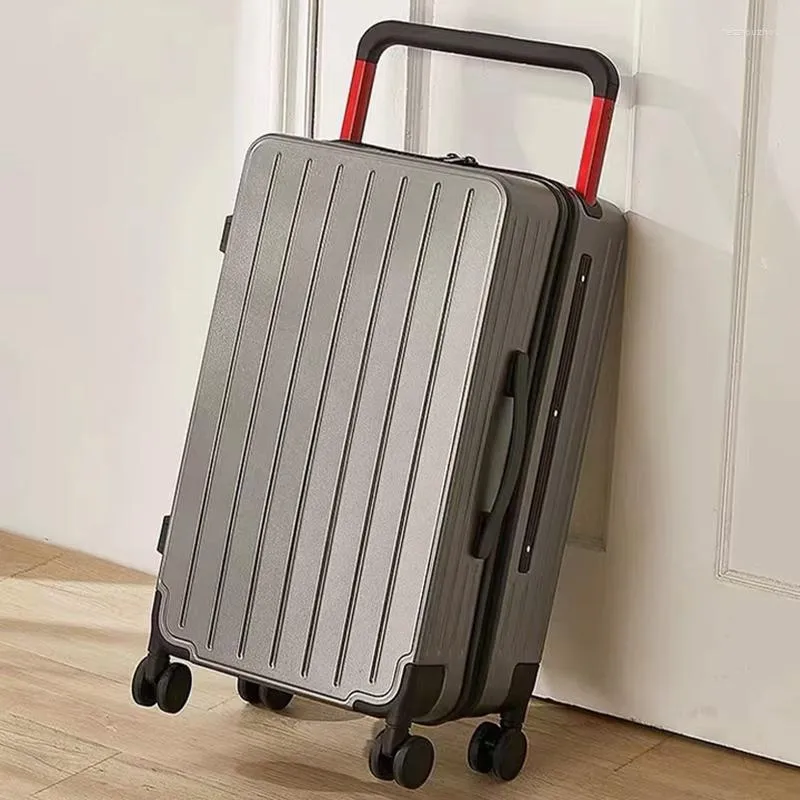 Suitcases High Appearance Level Pull Rod Suitcase Female 26 "large Capacity Password Travel Luggage 24" Student Box Male