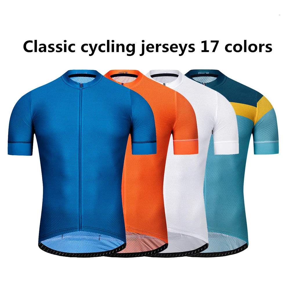 Radfahren Shirts Tops LUBI Männer Sommer Pro Radfahren Jersey Kurzarm Bike Shirt Fahrrad Tragen Mountain Road Kleidung Zyklus Racing MTB Kleidung 230601