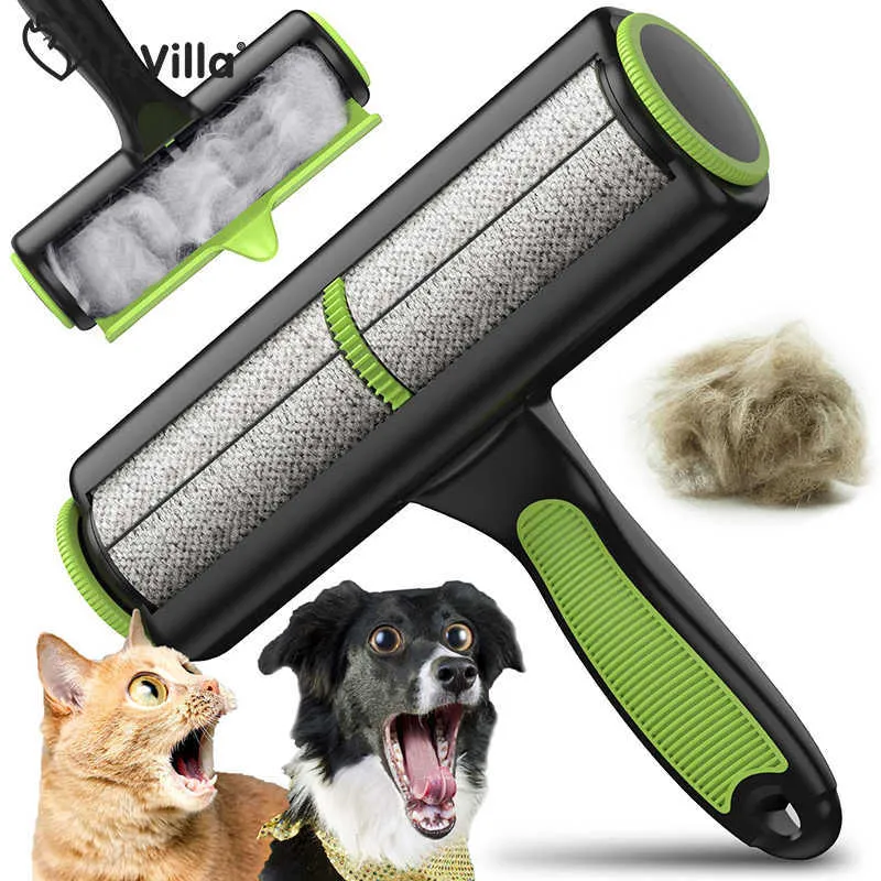 Lint Rollers Fırçalar İnvilla Pet Kılları Çıkarır Kedi ve Köpekler Yeşil Temizleme Fırçası Kürk Kürk Çıkarma Hayvanlar Saç Fırçası Giysileri Kanepe Halılar Taraklar Z0601