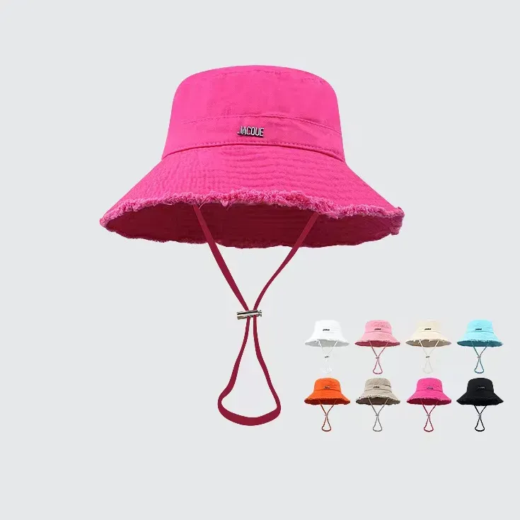 Luxury Wide Brimmed Pink Kangol Bucket Hat For Men And Women