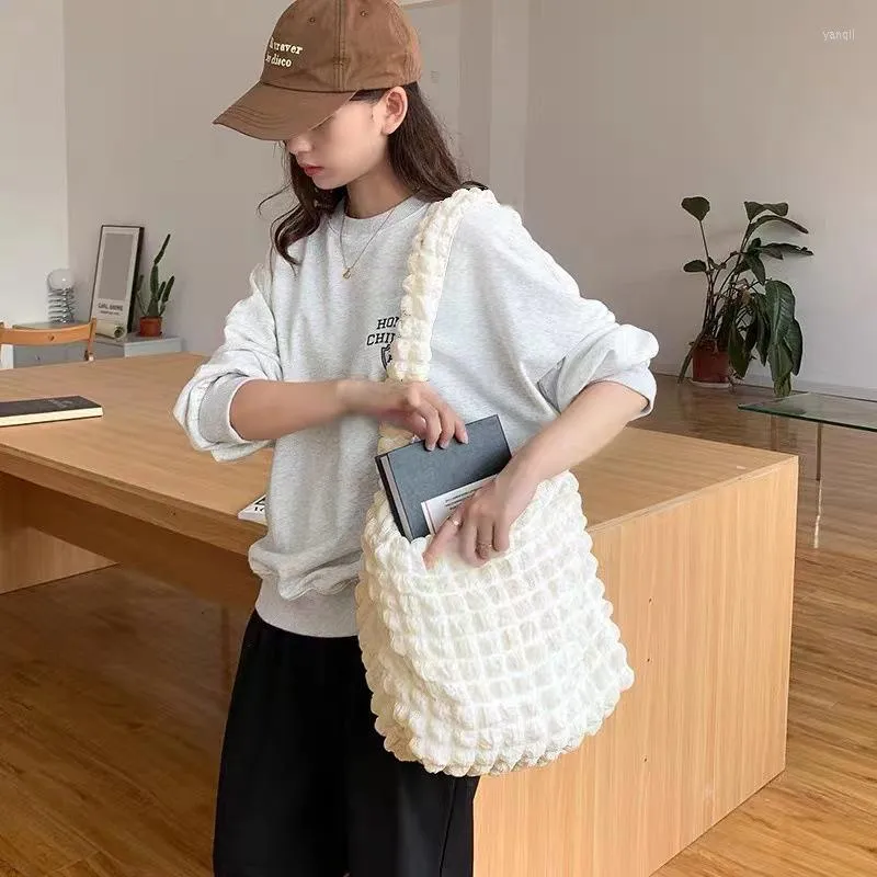 Abendtaschen Koreanische Frauen Umhängetasche Tote Einfache Große Kapazität Mädchen Schule Messenger Bolsas De Mujer