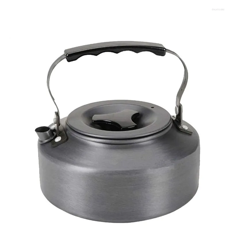Dinnerware Sets Outdoor Camping Travel Picnic Kettle Aluminium Alloy Coffee Pot Teapot