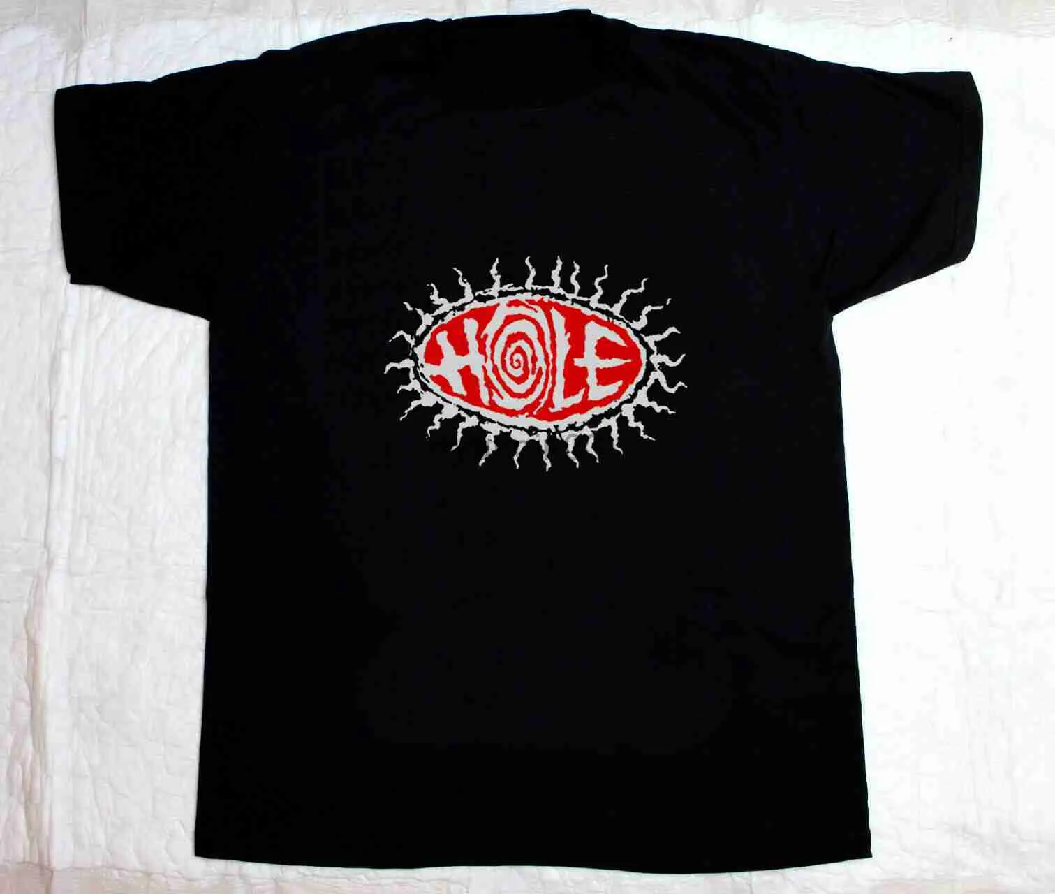 T-shirts pour hommes vêtements pour hommes Vintage 90s HOLE Band T-shirt Courtney Love Jolie à l'intérieur Taille S à XXL J230602