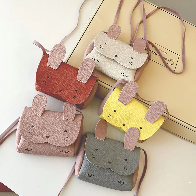 Backpacks Fashion Baby Kids Bunny Girl Shoulder Bag Crossbody Messenger Bags Wallet Storage Cute Animal Gift Arrival 230601