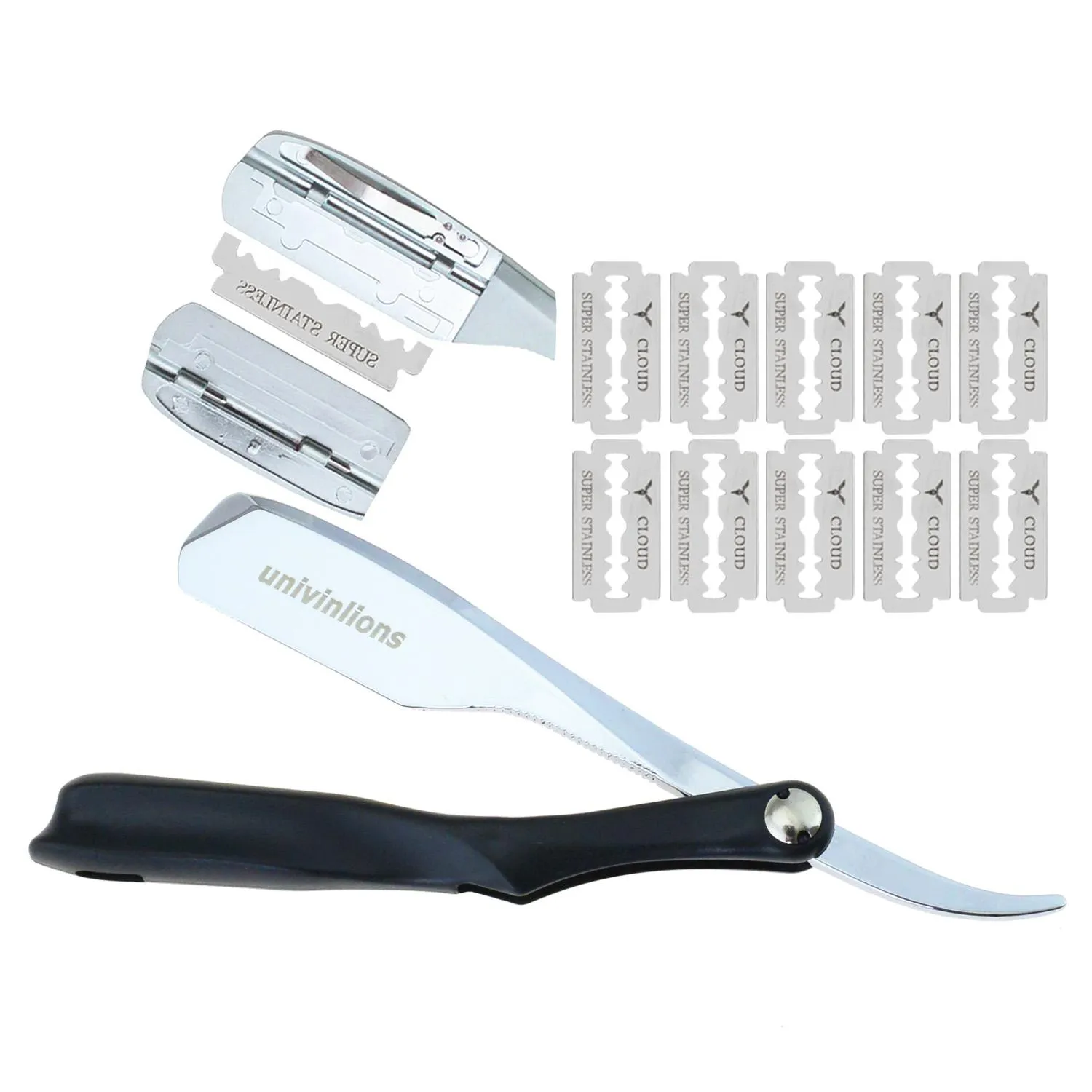 Blade Spring Inside Blades Dural Edge Razors Donne uomini uomini depilazione PAZI BARBER RAZO RADARE SHAVETTE BARBA VENDI